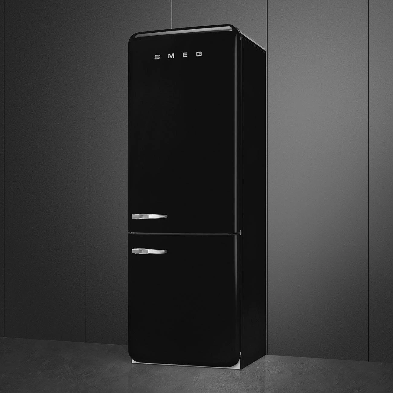 Smeg Refrigerator Black FAB38URBL 4 Smeg Refrigerator Black FAB38URBL - Image 4