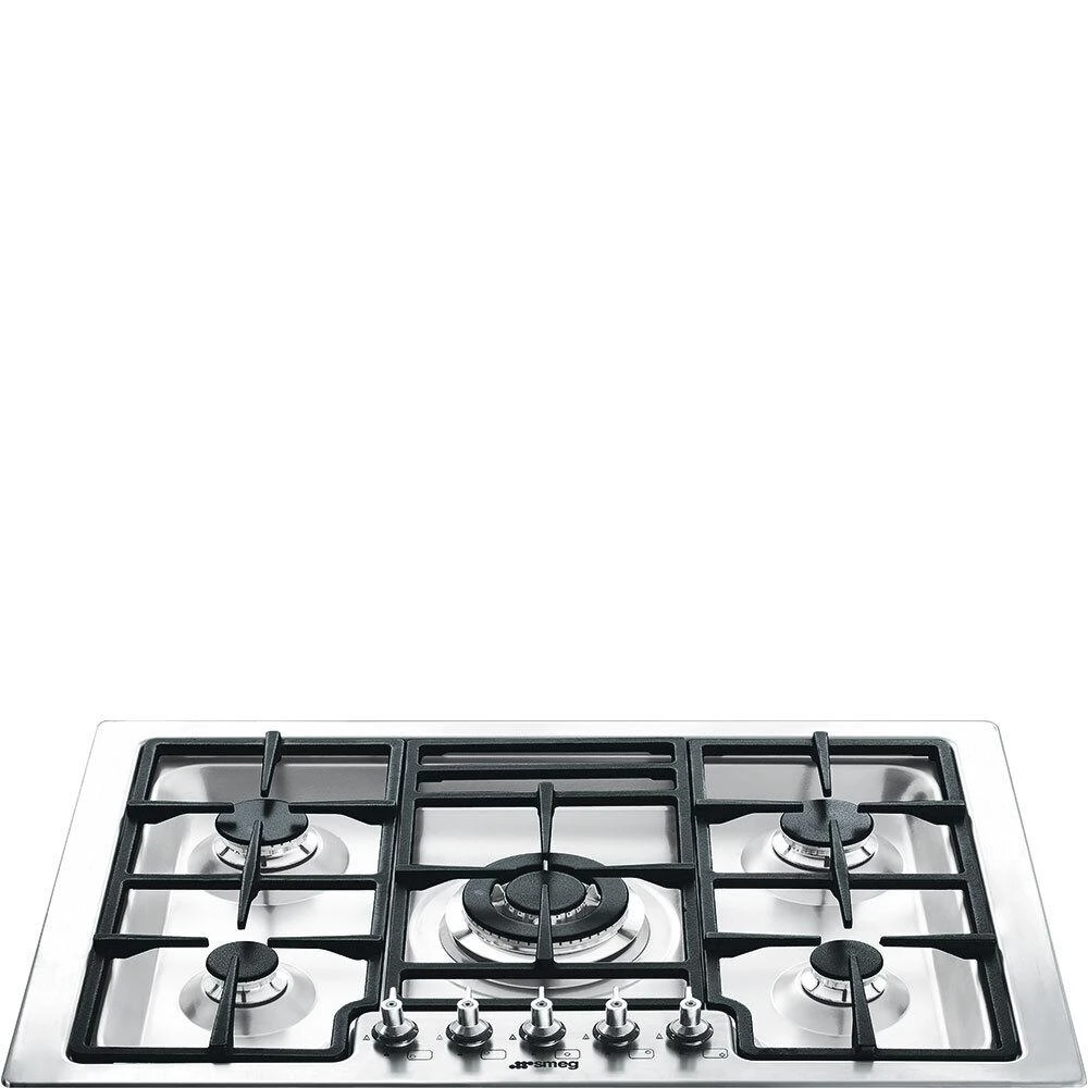Smeg Cooktop Stainless Steel PGFU30X 1 Smeg Cooktop Stainless Steel PGFU30X
