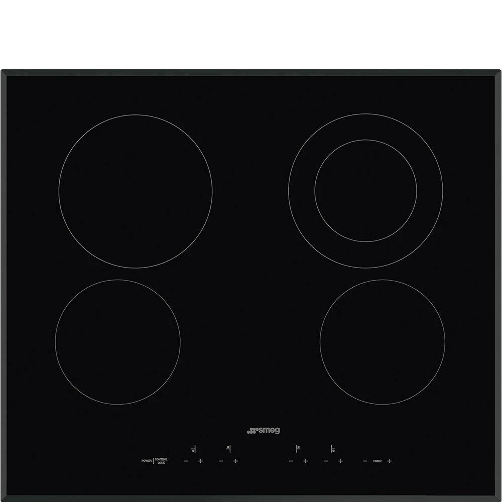 Smeg Cooktop Black SEU244ETB 1 Smeg Cooktop Black SEU244ETB
