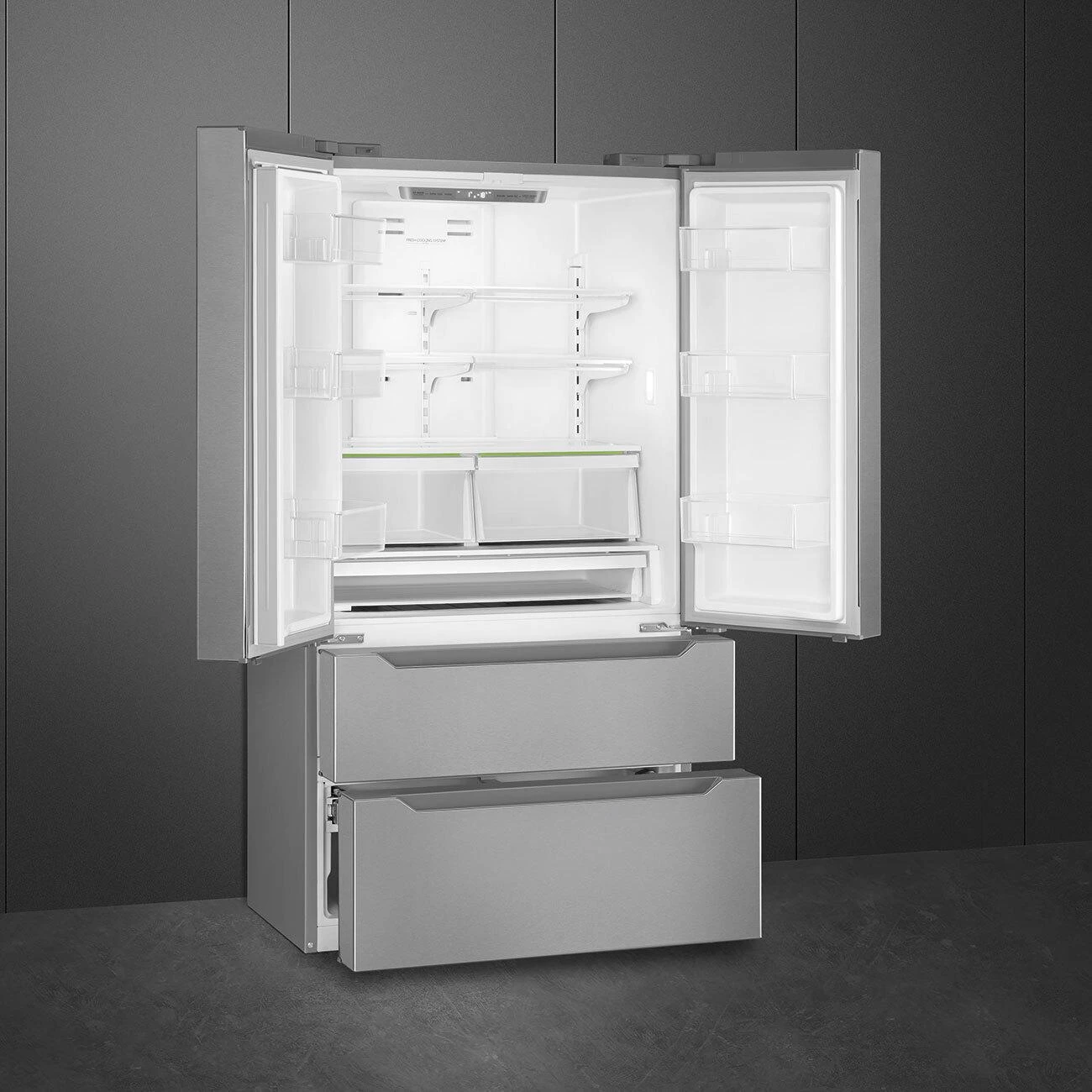 Smeg Refrigerator Stainless Steel FQ55UFX 4 Smeg Refrigerator Stainless Steel FQ55UFX - Image 4