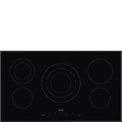 Smeg Cooktop Black SEU365ETB