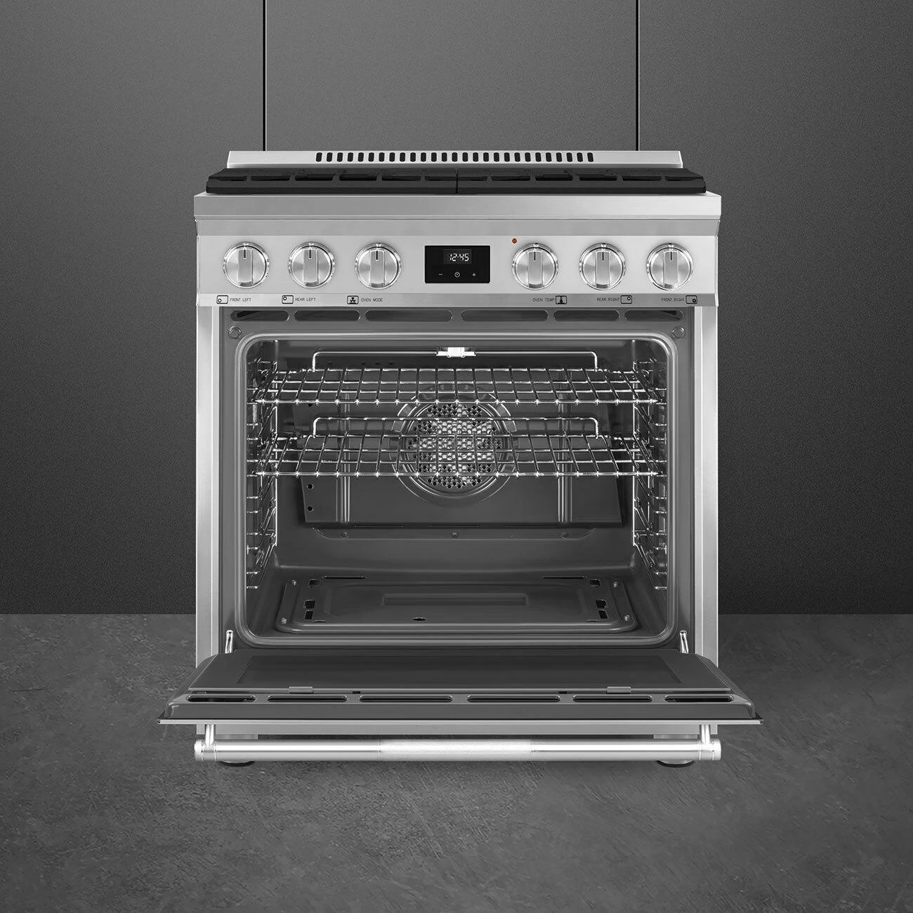 Smeg Range Stainless Steel SPR30UGGX 2 Smeg Range Stainless Steel SPR30UGGX - Image 2